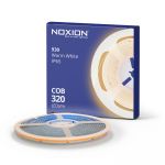 Noxion LED-Streifen Naga 5 Meter 24V - 320LEDs/m - COB - 8W/m - 930 Warmweiß | 8mm - IP65 - Höchste Farbwiedergabe