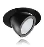 Noxion LED-Spot Forza Schwarz 35W 3000lm 36D - 930 Warmweiß | 168mm - Höchste Farbwiedergabe