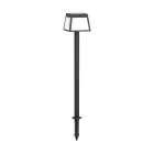 Eglo Erdspießleuchte Altilia Solar Schwarz 7W 790lm - 830 Warmweiß | IP65 - Bewegungssensor
